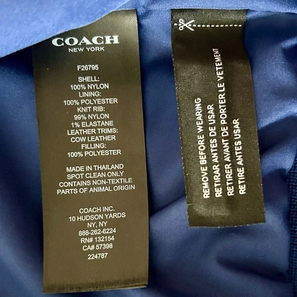 Men's Coach Bomber Jacket - Picture 7 of 7